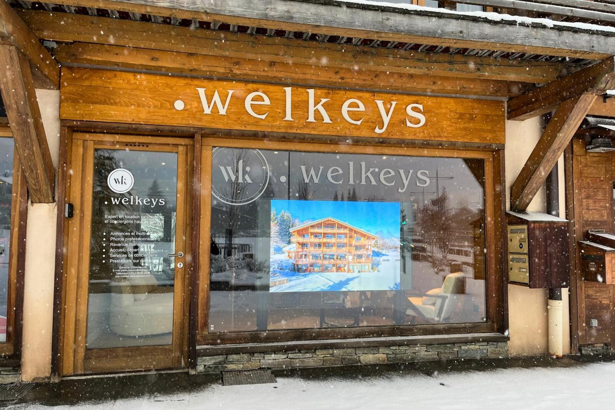 Appartement Hibou - Welkeys Megève Exteriér fotografie